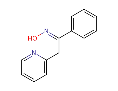 Ethanone, 1-phenyl-2-(2-pyridinyl)-, oxime, (E)-