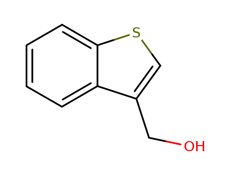 Molecular Structure of 5381-24-8 (3-Hydroxymetnylbenzo[b]thiophene)