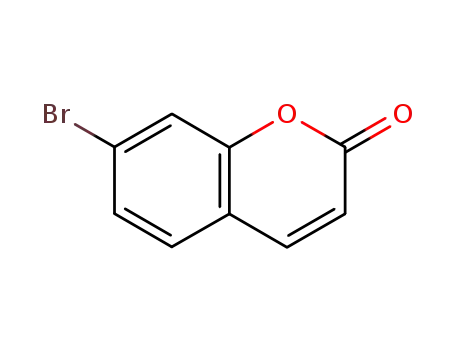 Molecular Structure of 19063-56-0 (2H-1-Benzopyran-2-one, 7-bromo-)