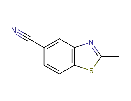 2-METHYLBENZO[D]THIAZOLE-5-CARBONITRILE  CAS NO.90418-93-2