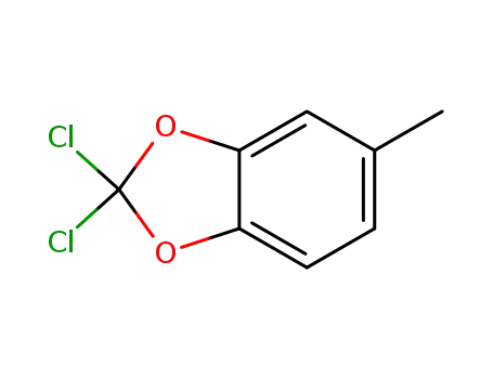 Molecular Structure of 68119-28-8 (2,2-dichloro-5-methylbenzo[d][1,3]dioxole)
