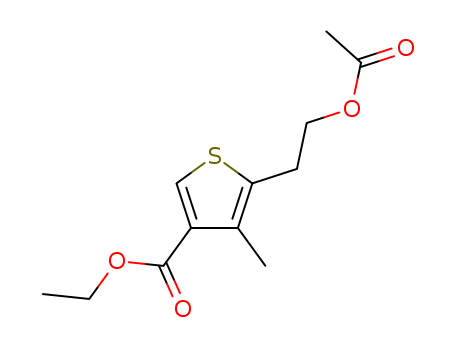 ethyl 5-(2-acetoxyethyl)-4-Methylthiophene-3-carboxylate