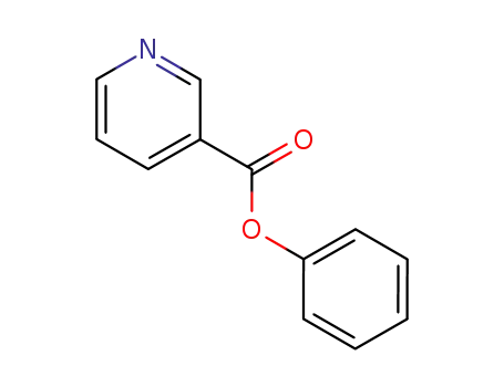 Molecular Structure of 3468-53-9 (PHENYL NICOTINATE)