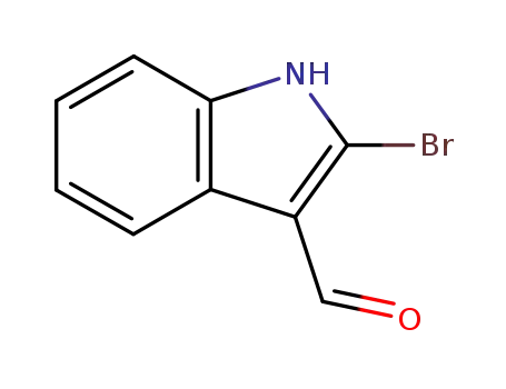 Molecular Structure of 119910-45-1 (2-BroMo-1H-indole-3-carbaldehyde)