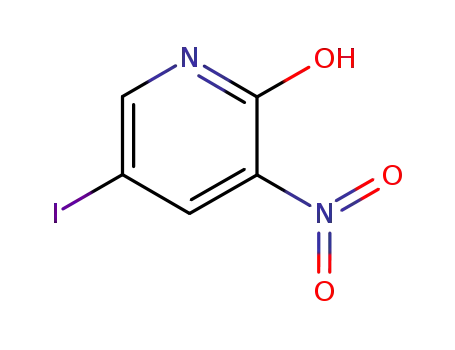 2-하이드록시-5-요오도-3-니트로피리딘