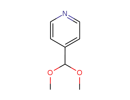 Molecular Structure of 82736-91-2 (Pyridine, 4-(dimethoxymethyl)-)