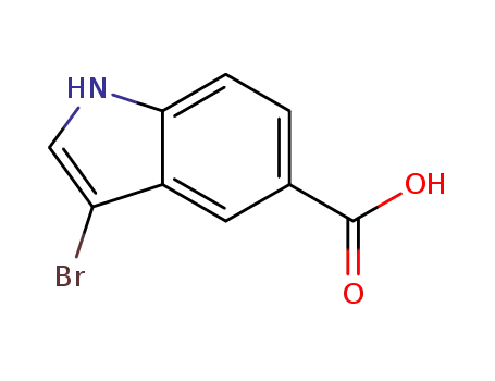 Best price/ 3-Bromoindole-5-carboxylic acid  CAS NO.916179-87-8