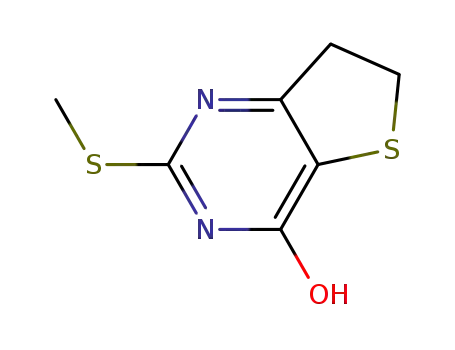2-(메틸티오)-6,7-디하이드로티에노[3,2-d]피리미딘-4-올