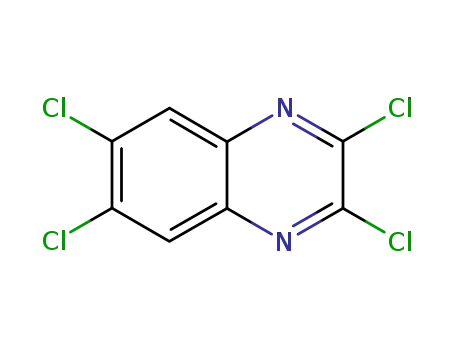 Molecular Structure of 25983-14-6 (2,3,6,7-TETRACHLOROQUINOXALINE)