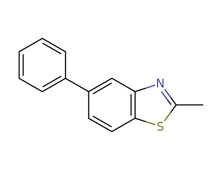 2-Methyl-5-phenylbenzothiazole