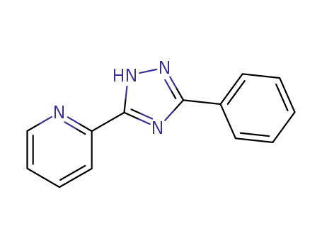 Molecular Structure of 25433-29-8 (2-(5-Phenyl-1H-1,2,4-triazol-3-yl)pyridine)