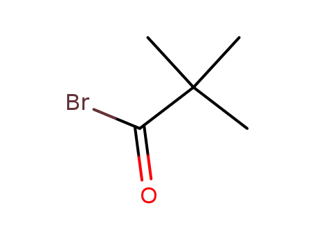Molecular Structure of 27644-18-4 (2,2-dimethylpropionyl bromide)