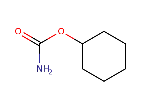 Molecular Structure of 1124-54-5 (Carbamic acid cyclohexyl ester)