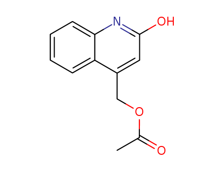 2(1H)-Quinolinone, 4-[(acetyloxy)methyl]-