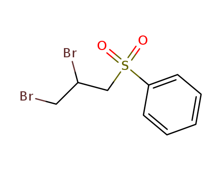 Benzene, [(2,3-dibromopropyl)sulfonyl]-