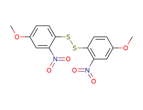 Disulfide, bis(4-methoxy-2-nitrophenyl)