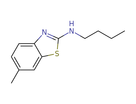 2-BENZOTHIAZOLAMINE,N-BUTYL-6-METHYL-