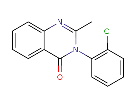 Molecular Structure of 340-57-8 (mecloqualone)