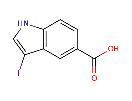 3-iodo-1H-Indole-5-carboxylic acid