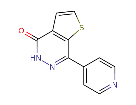 Thieno[2,3-d]pyridazin-4(5H)-one, 7-(4-pyridinyl)-