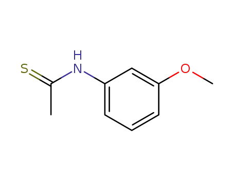 Ethanethioamide, N-(3-methoxyphenyl)-