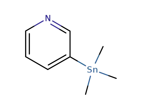 Molecular Structure of 59020-09-6 (TRIMETHYL(3-PYRIDYL)TIN)