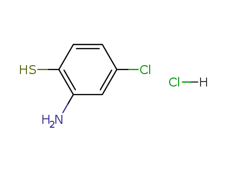 Molecular Structure of 615-48-5 (5-CHLORO-2-MERCAPTOANILINE HYDROCHLORIDE)