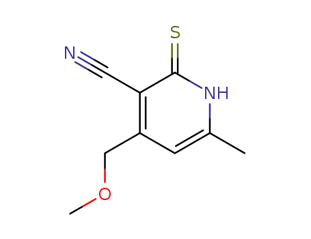 3-Pyridinecarbonitrile,
1,2-dihydro-4-(methoxymethyl)-6-methyl-2-thioxo-