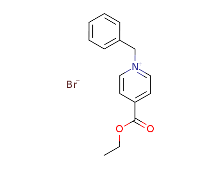 Pyridinium, 4-(ethoxycarbonyl)-1-(phenylmethyl)-, bromide