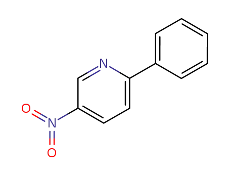 Molecular Structure of 89076-64-2 (5-NITRO-2-PHENYLPYRIDINE)