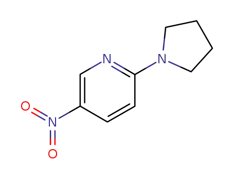 Pyridine,5-nitro-2-(1-pyrrolidinyl)- cas  26820-63-3