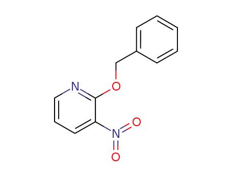 Molecular Structure of 111301-96-3 (Pyridine, 3-nitro-2-(phenylmethoxy)-)