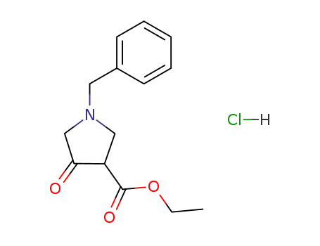 1-benzyl-4-oxo-3-pyrrolidinecarboxylic acid ethyl ester hydrochloride