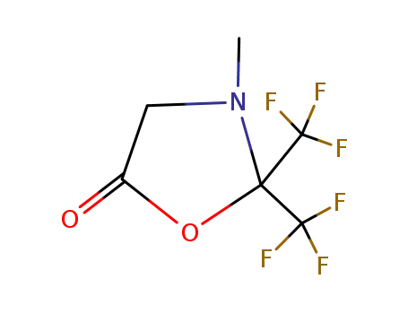 5-Oxazolidinone, 3-methyl-2,2-bis(trifluoromethyl)-
