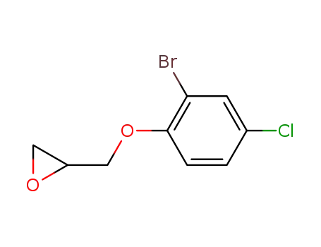 2-(2-Bromo-4-chlorophenoxymethyl)oxirane