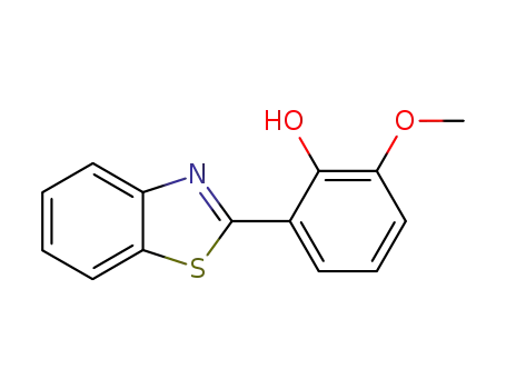 Phenol, 2-(2-benzothiazolyl)-6-methoxy-
