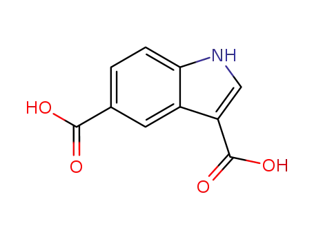 Molecular Structure of 83813-70-1 (INDOLE-3,5-DICARBOXYLIC ACID)