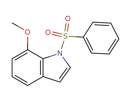 1-Benzenesulfonyl-7-methoxy-1H-indole