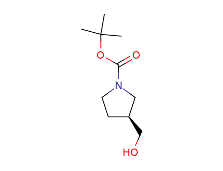 tert-butyl (3S)-3-(hydroxymethyl)pyrrolidine-1-carboxylate;(S)-tert-butyl 3-(hydroxymethyl)pyrrolidine-1-carboxylate;N-Boc-L-beta-prolinol;1,1-dimethylethyl (3S)-3-(hydroxymethyl)-1-pyrrolidinecarboxy