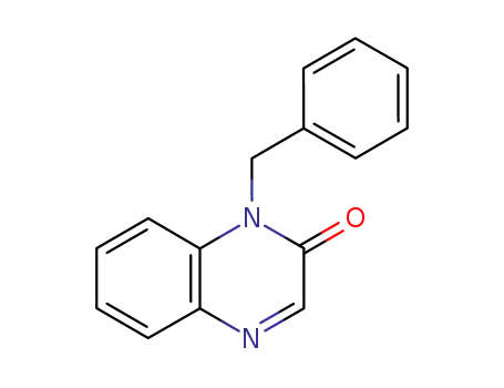 Molecular Structure of 63536-44-7 (2(1H)-Quinoxalinone, 1-(phenylmethyl)-)