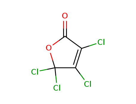 Molecular Structure of 59660-63-8 (2(5H)-Furanone, 3,4,5,5-tetrachloro-)