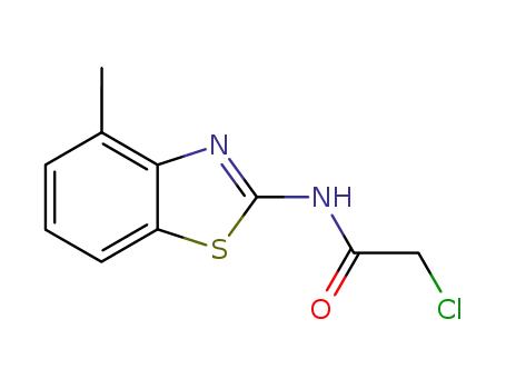 2-CHLORO-N-(4-METHYL-1,3-BENZOTHIAZOL-2-YL)아세트아미드