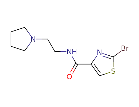 2-BROMO-N-(2-(PYRROLIDIN-1-YL)ETHYL)THIAZOLE-4-CARBOXAMIDE