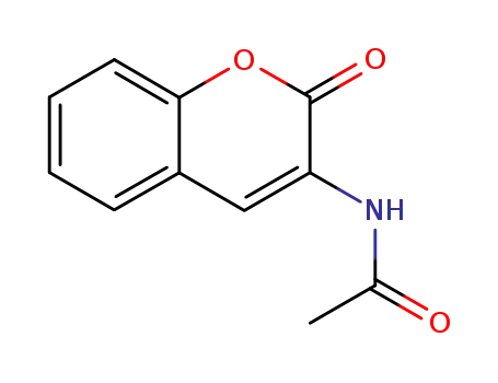 Molecular Structure of 779-30-6 (3-ACETAMIDOCOUMARIN)