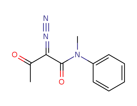 Butanamide, 2-diazo-N-methyl-3-oxo-N-phenyl-