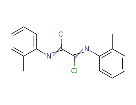 Ethanediimidoyl dichloride, bis(2-methylphenyl)-