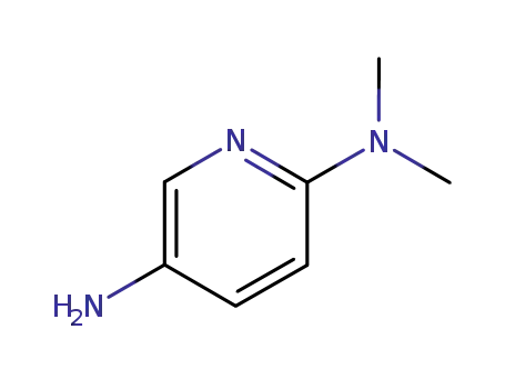 Molecular Structure of 4928-43-2 (N2,N2-dimethylpyridine-2,5-diamine)