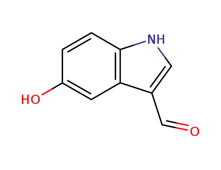 Molecular Structure of 3414-19-5 (5-HYDROXY-1H-INDOLE-3-CARBALDEHYDE)