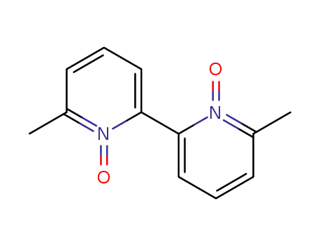 Molecular Structure of 82740-66-7 (2,2'-Bipyridine, 6,6'-dimethyl-, 1,1'-dioxide)