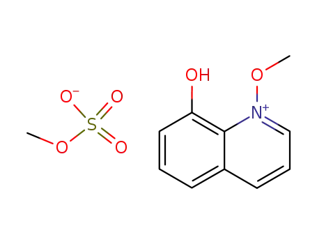 Quinolinium, 8-hydroxy-1-methoxy-, methyl sulfate (salt)